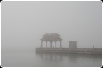Looking out into Collingwood Harbour through the fog. Mar 2012
