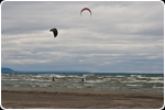 Kite Surfing Wasaga Beach, April 2012