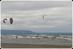 Kite Surfing Wasaga Beach, April 2012